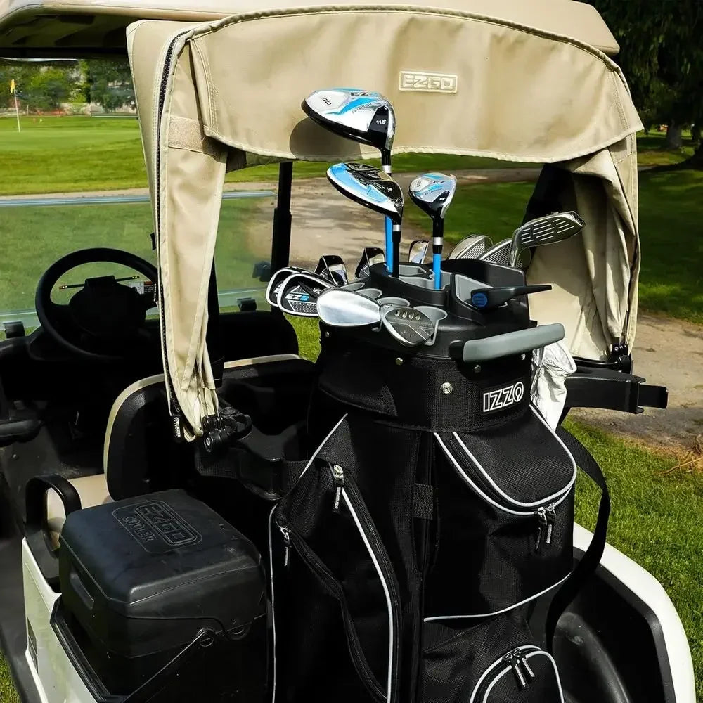 Golf Cart Bag with Storage Vault