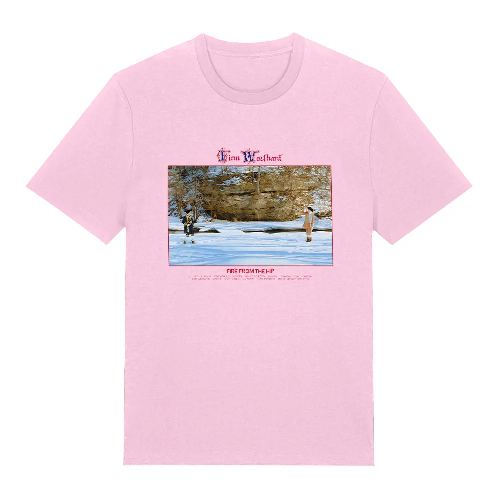 Finn Wolfhard Fire From The Hip Cover T Shirts FFTH Album High Quality Cotton Tees Unisex Round Neck Short Sleeve Casual Clothes
