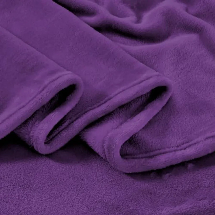 Oversized Blanket 120x120 Inch Giant Huge Companion for Bed Sofa Travel and Camping Extra Large Big Soft Blanket Fits The Whole