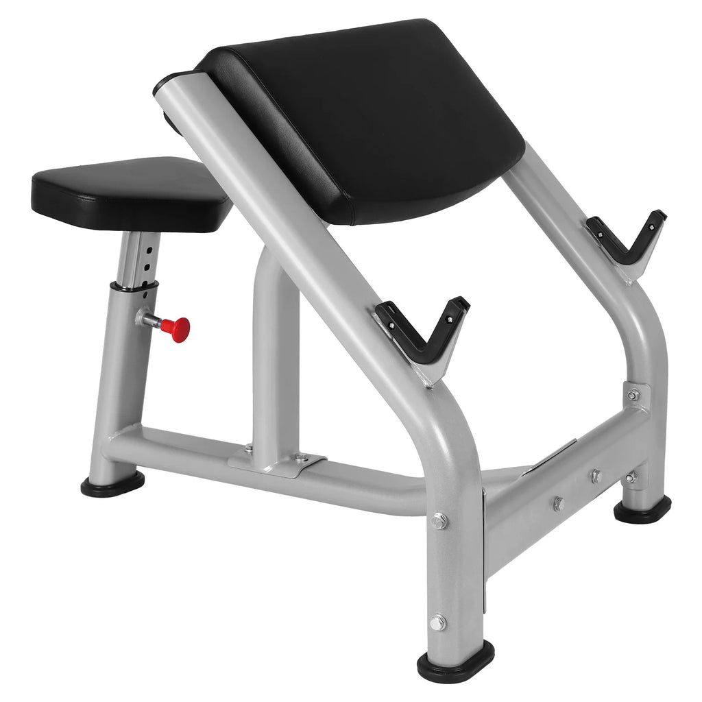 Weight Training Equipment Adjustable Bench Seat Seated Barbell and Dumbbell Biceps Station for Home Gym Strength Training