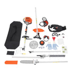Multi-Functional Trimming Tool+52cc Displacement, Gas Hedge Trimmer+1.7KW Power, 5-in-1 Trimming Tool+6500-8500RPM Speed, For Gardens Fences Porches Paths Weeds Shrubs Maintenance, Gardening Enthusiasts Professional Landscape