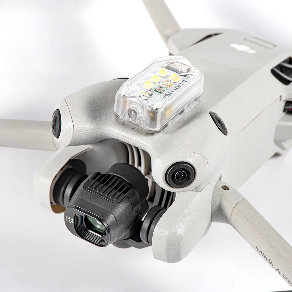 Drone Strobe Light, Rechargable Flash Led Lamplight for FAA DroneNight Flying, Fits for DJI Neo 2,Mini 5 Pro/ 4 Pro/3/4k, Avata 2,Air 3S and All RC Drones Accessory(2pc)