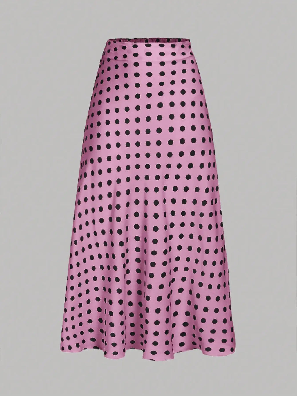 Firerie Women's Retro Elegant Polka Dot Print Vacation Style Skirt,Fall,Fall For Women,Winter For Women,Vacation