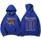 GODSMACK The Rise of Rock Tour 2026 Hoodies Loose Casual Men Women Pullovers Graphic Merch Fleece Long Sleeve Hooded Sweatshirts