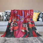 A-Amazing D-Digital Anime Circus Cozy Super Soft Flannel Blanket, Funny Game Theme Warm Throw Blanket For Living Room,Home Decor
