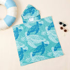 1Pc Children's Hooded Bathrobe Microfiber Beach Bathroom Pool Towel Robes Child Kid Hooded Cloak Bathrobe