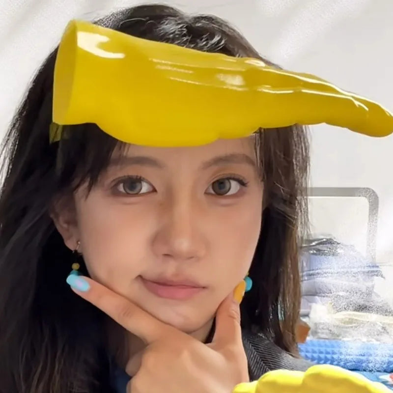 Creative Sunshade Hand 2026 New Funny Giant Hand Palm Sun Hat for Women Men Adjustable Novelty Photo Prop Summer Sunscreen Cap
