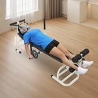 Back Stretch Bench Multifunctional Neck Stretcher Decompression Bench Lumbar Traction Bed Home Workout Stretcher