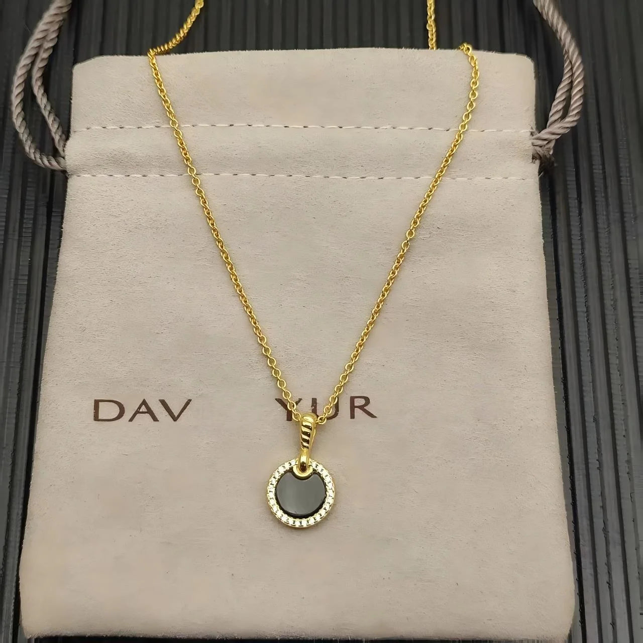 2025 New High-Quality Christmas Elegant and Simple Gold-Plated Round Bracelets and Necklaces Set - Valentine's Day Gift