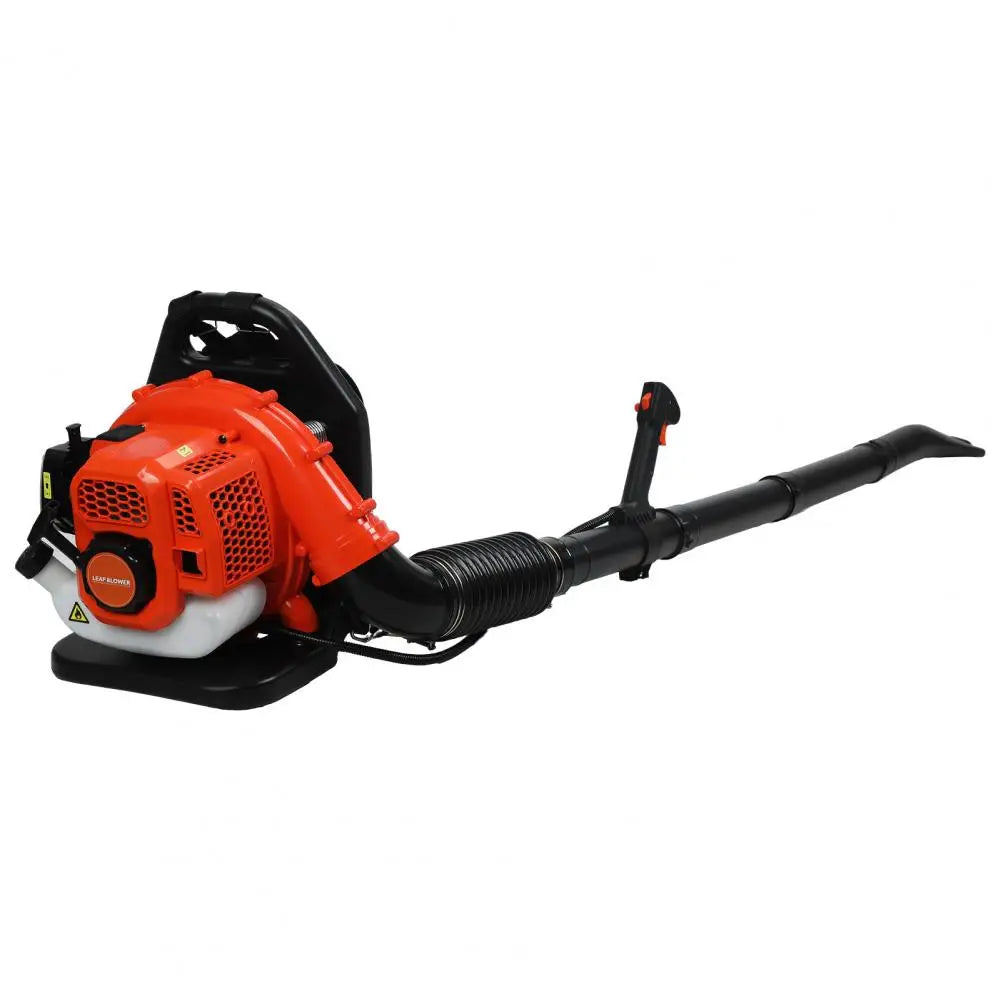 52CC Petrol Backpack Leaf Blower, 2-Stroke 550CFM Dust Blower, Cleaning Lawn Care Yard Work Landscaping Snow Removal Leaf Blower
