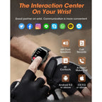 Call & Fitness Tracking Watches for Men, Compatible with Android/iPhone, Waterproof & Health/Sports Features
