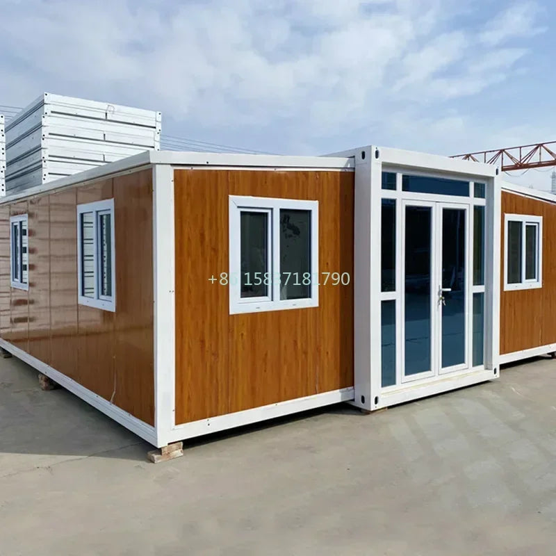 China Fold Out Container House 20ft 40ft Expandable Tiny House Container Prefabricated Container House Mobile Home for Australia