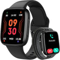 Bluetooth Smartwatch with 1.85" AMOLED Display, Call Features, Fitness Tracking, and Water Resistance for Men and Women