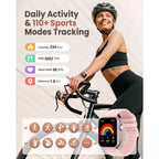 HD Smartwatch with Calls, Messages, Health Tracking and Sports Modes