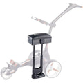 Deluxe Electric Golf Push Cart with Padded Seat Attachment, Easy Installation, Black