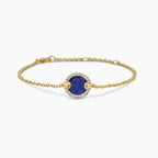 2025 New High-Quality Christmas Elegant and Simple Gold-Plated Round Bracelets and Necklaces Set - Valentine's Day Gift