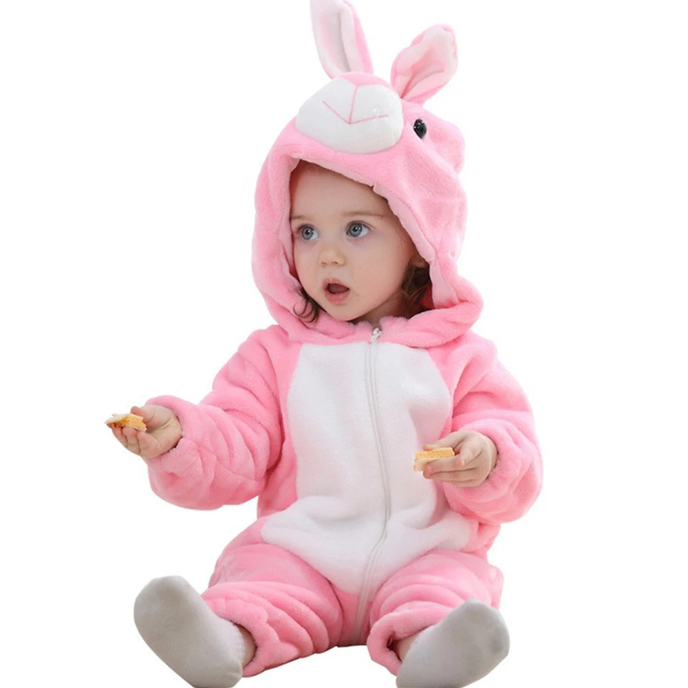 Halloween Costume Adult Family Plush Fleece Animal Onesie Hooded Jumpsuit Pajamas Set Cute Creature Mascot Party Outfit