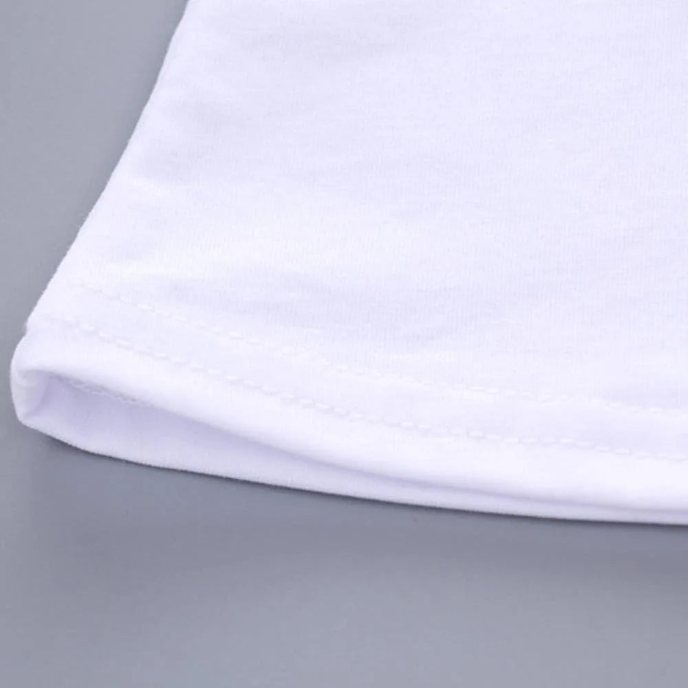 2026 Women Korean Japanese Style White with Black Drip Heart Print Harajuku Short Sleeve Casual Clothing Aesthetic Clothes