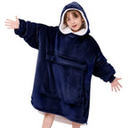 Wearable Blanket Hoodie,Oversized Blanket Sweatshirt with Sherpa Teen Girl Gifts for,Youth, Boys, Girls, 8-15 Year Old Girl Boy