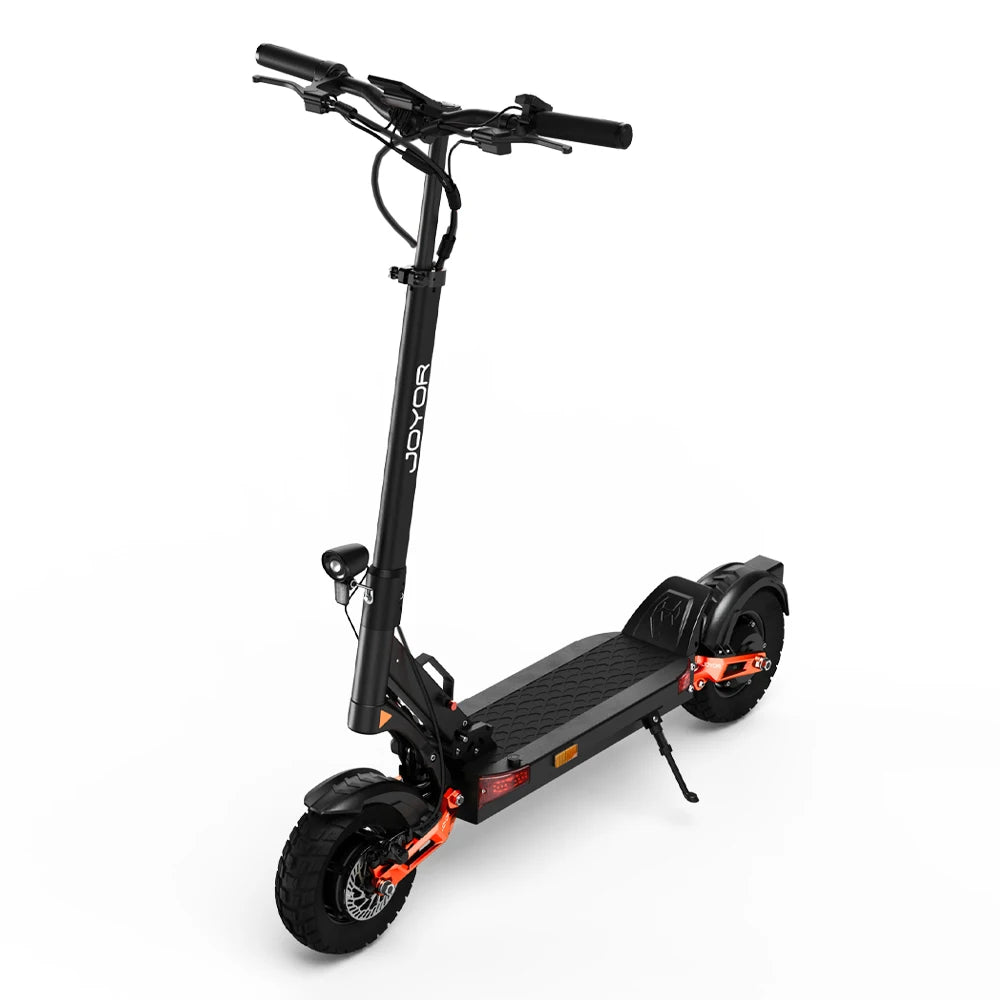 JOYOR T10 2000W Dual Motor Electric Scooter 60V18Ah Long Range Off-Road Foldable E-Scooter for Adults Heavy Duty Shock Absorber USA Local Warehouse Fast Shipping 3-5 Days Duty Free High Speed Powerful Kick Scooters Mobility S