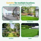 Step in hexagonal greenhouse -9.2 * 8.1 feet, upgraded and reinforced frame, thickened waterproof and thermal insulation layer