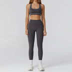 Yoga Clothes Set 2/3PCS Sportswear Gym Outfits Women Sports Set High Waist Leggings Fitness Suit Running Bra Workout Tracksuit