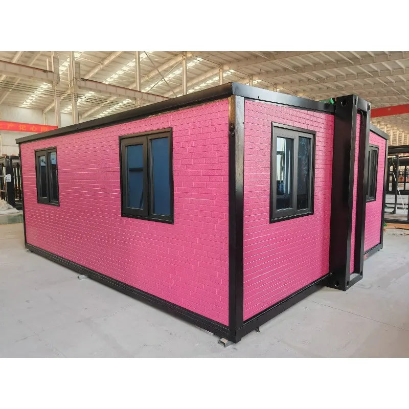 Prefab Tiny Homes 20ft 40ft Expandable Container House Customized Prefab House Garden Rooms Folding Room Sheds Warehouse Barn