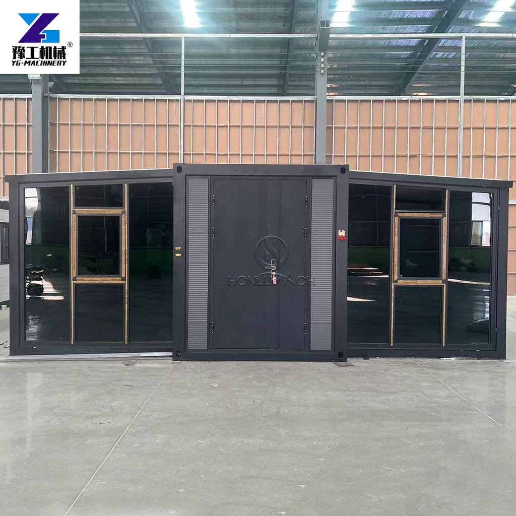 Luxury Prefab Shipping Container Villa 3 Bedroom Expandable Home 20FT 40Ft Mobile House Tiny Prefab Container Home
