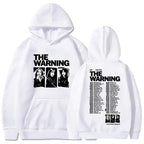 The Warning World Tour 2026 Hoodies Unisex Streetwear Long Sleeve Fleece Hooded Pullovers Graphic Merch Band Fashion Print Hoody