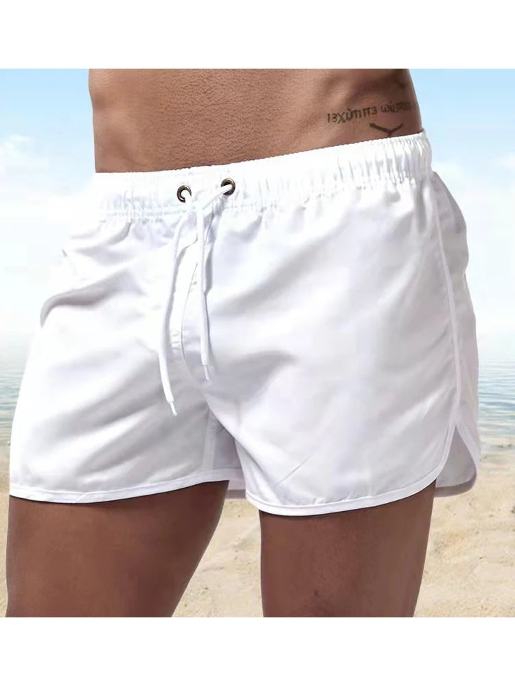 Sports Shorts Summer Men Casual Loose Fit Shorts Ice Silk Breathable For Beach Basketball Fitness Comfort Short Pants