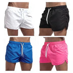 Sports Shorts Summer Men Casual Loose Fit Shorts Ice Silk Breathable For Beach Basketball Fitness Comfort Short Pants