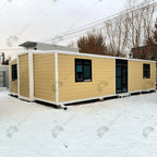 Expandable Container House Prefab Tiny Home Modular Prefabricated Mobile Villa Folding House for Residential Living Use