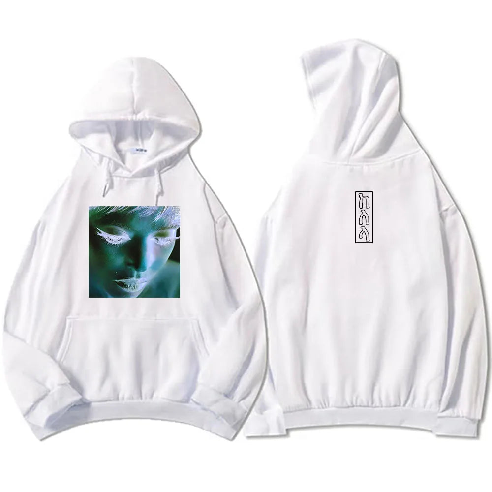 Kelela NEW AVATAR Hoodies NEW Album Design Graphic Print Sweatshirt Long Sleeve Fashion Hooded Pullovers Casual Men/Women Hoodie