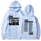 The Warning World Tour 2026 Hoodies Unisex Streetwear Long Sleeve Fleece Hooded Pullovers Graphic Merch Band Fashion Print Hoody