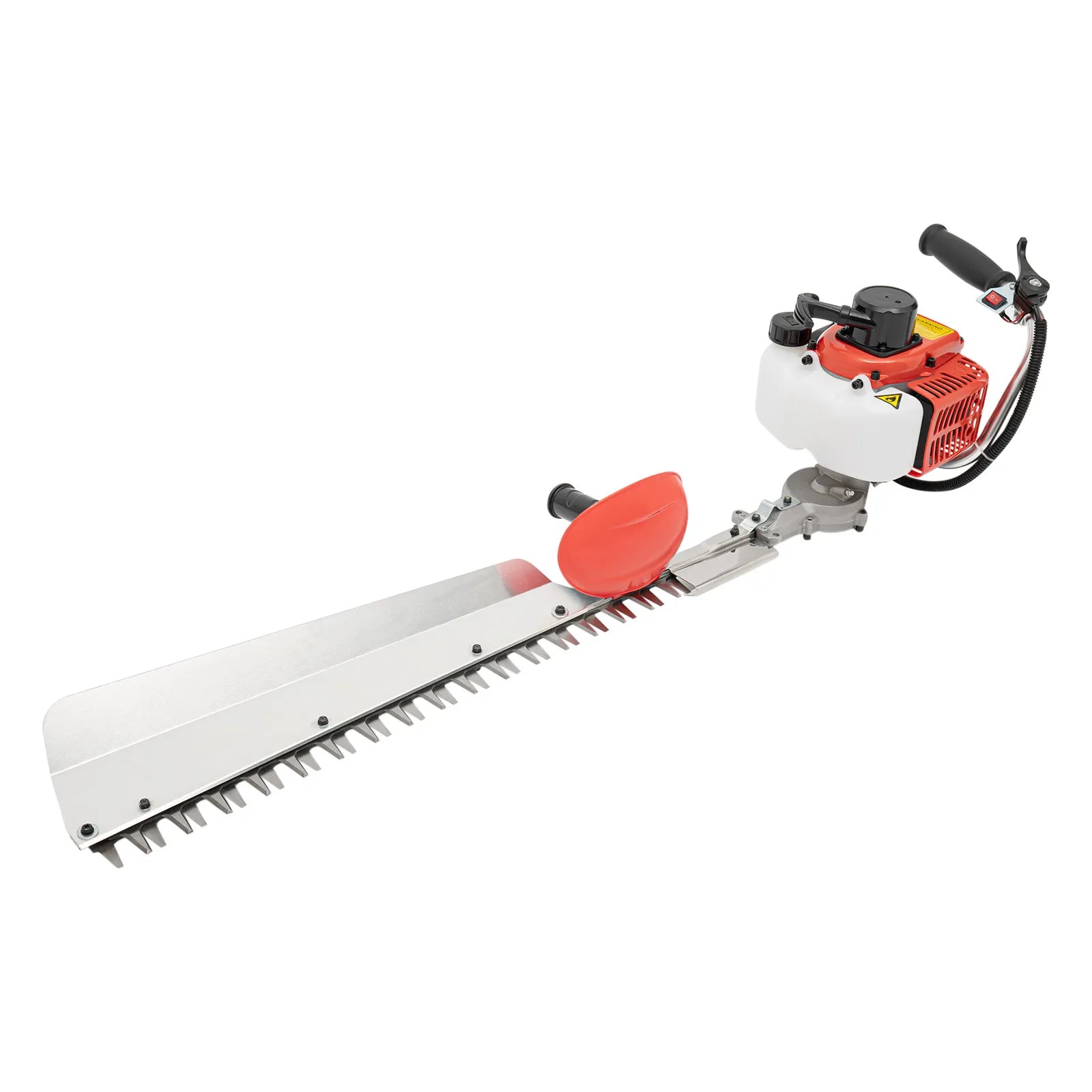 70cm Single Edge Hedge Trimmer 22.5CC 2-Stroke Air Cooled 0.65kW 7500RPM Cutting Blade Cut ≤10mm Branches Anti-vibration Hand Pull Start Diaphragm Carburetor Low Fuel Consumption Equipped with Safety Goggles Gloves Fuel Mix