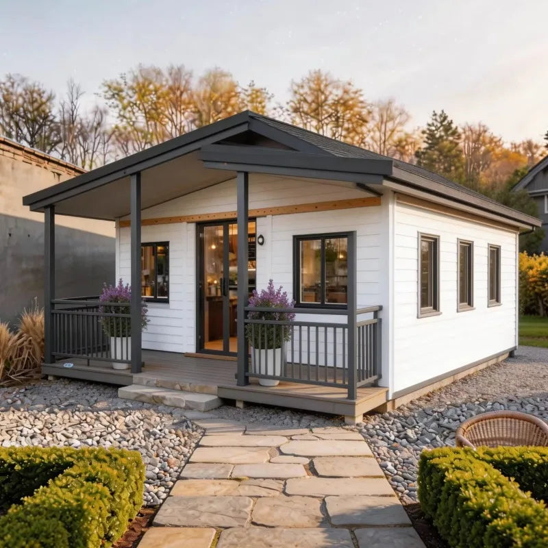20ft 40ft Prefab Mobile House Luxury Tiny Home Expandable Container Houses 2 3 Bedroom Wooden Prefabricated House Garden Rooms