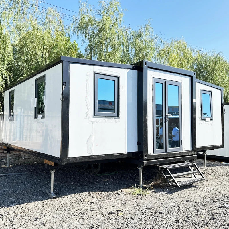 China Fold Out Container House 20ft 40ft Expandable Tiny House Container Prefabricated Container House Mobile Home for Australia