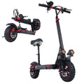 FREEBOY Adult Electric Scooter 1200W, 11'' Off Road Tubeless Tires, 30mph Fast E Scooter, 48V 15.6Ah Battery, Dual Disc Brake, Folding All Terrain Scooter