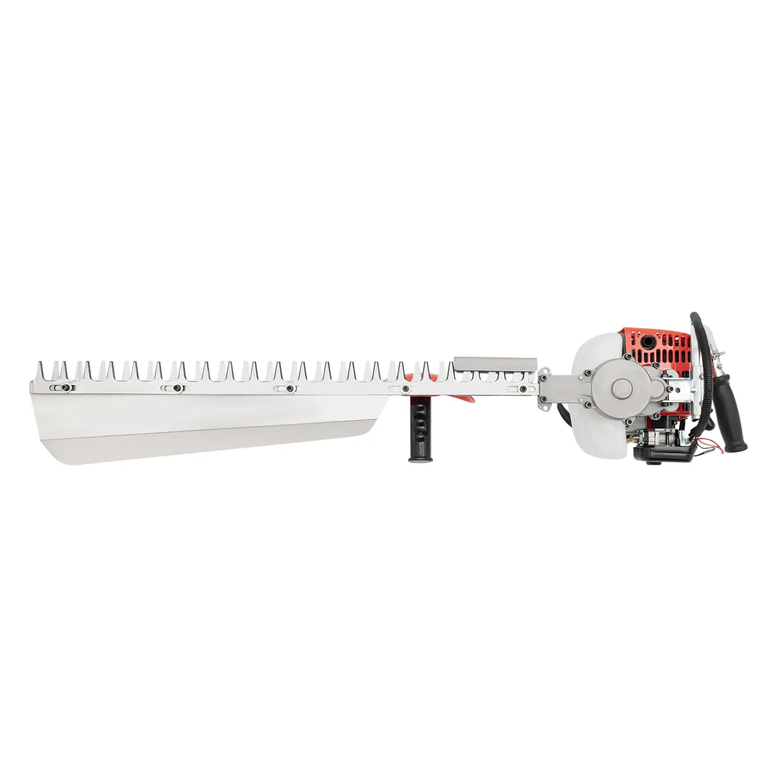 70cm Single Edge Hedge Trimmer 22.5CC 2-Stroke Air Cooled 0.65kW 7500RPM Cutting Blade Cut ≤10mm Branches Anti-vibration Hand Pull Start Diaphragm Carburetor Low Fuel Consumption Equipped with Safety Goggles Gloves Fuel Mix