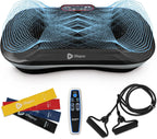 Home Fitness Vibration Plate Exercise Machine for Lymphatic Drainage Full-Body Workout