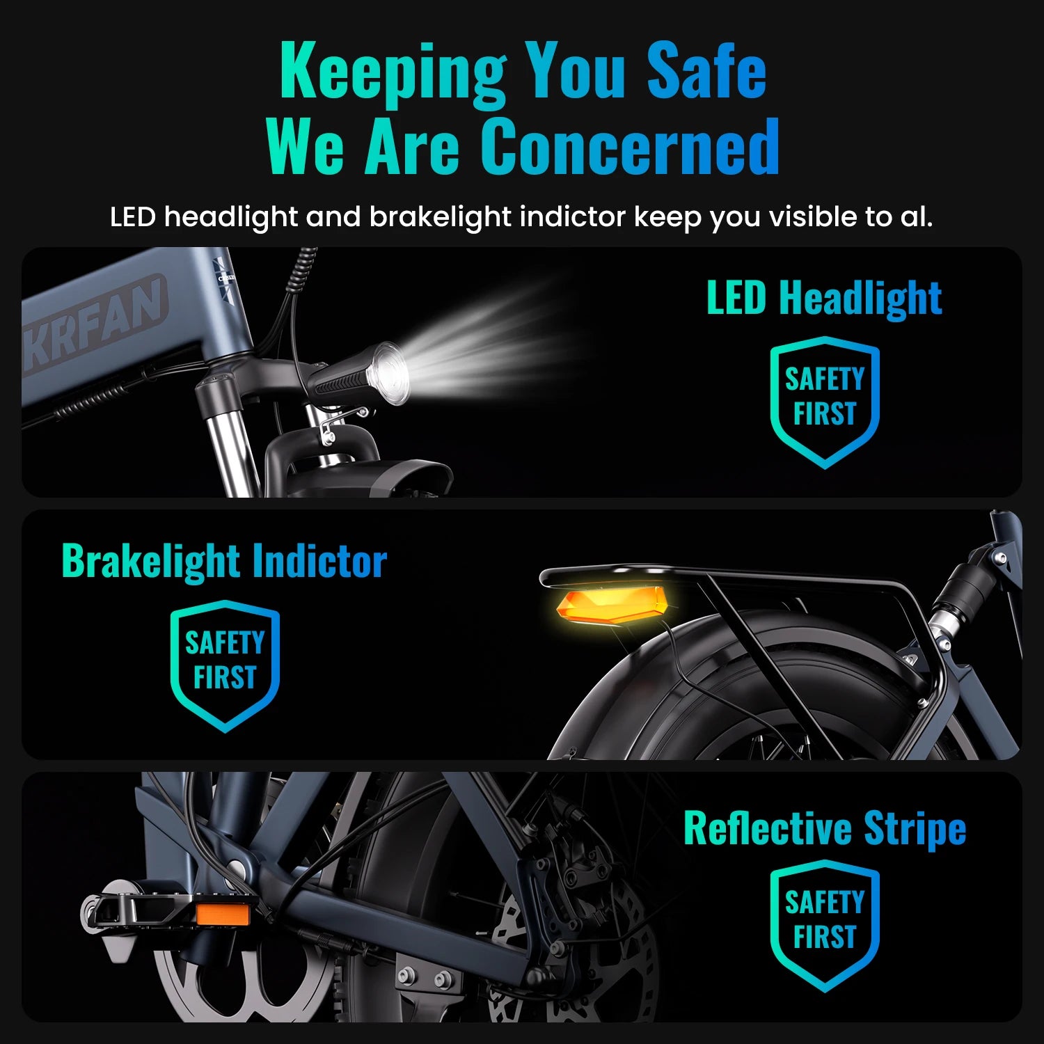MX-21 Foldable Adult Electric Bike 1000W Motor Removable 48V 15Ah Large Battery 20 All-Terrain Fat Tire E-bike
