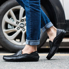 Men's Leather Casual loafers Shoes wedding Dress Shoes New Big Size  Moccasins Shoes Suede shoes High Quality zapatos