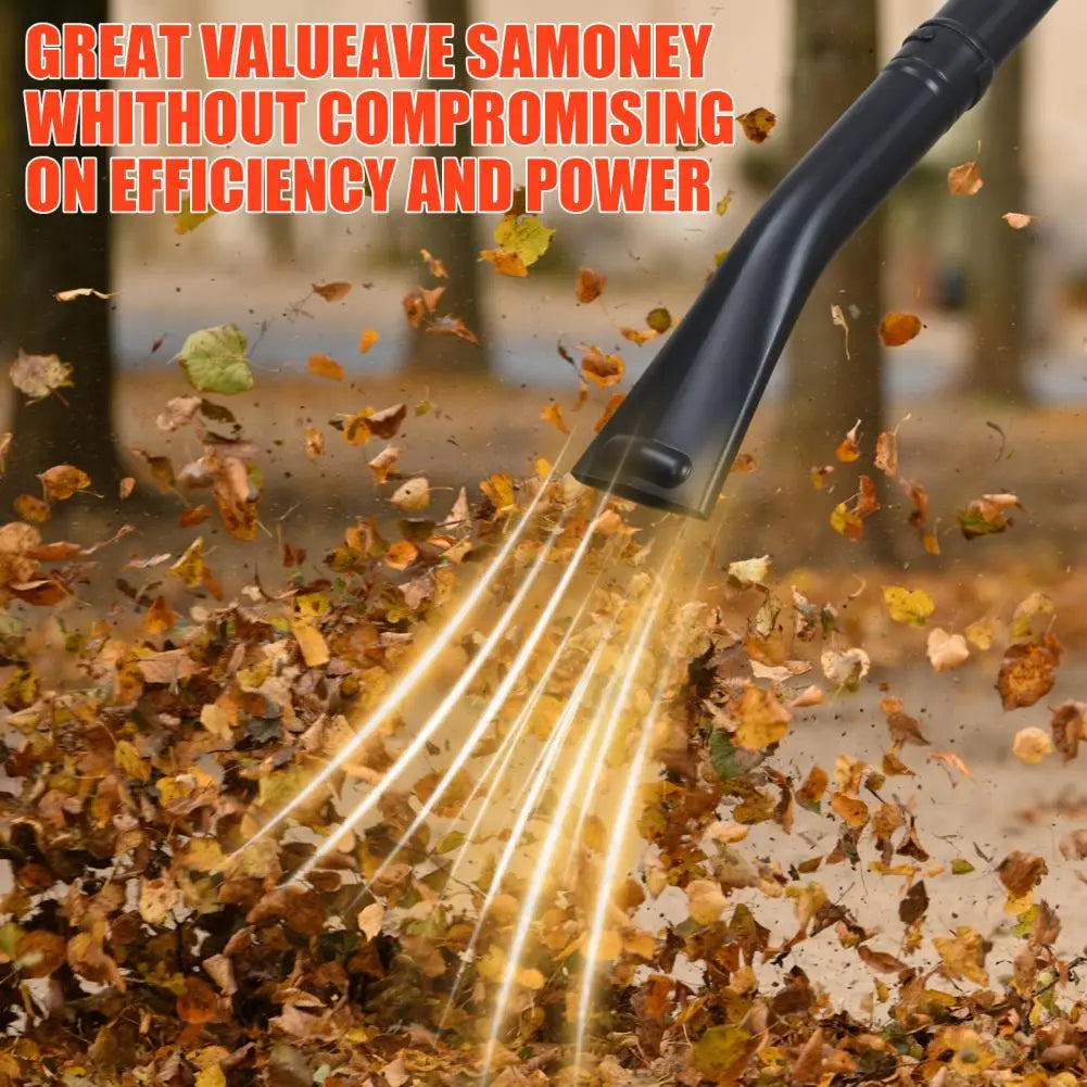 52CC Petrol Backpack Leaf Blower, 2-Stroke 550CFM Dust Blower, Cleaning Lawn Care Yard Work Landscaping Snow Removal Leaf Blower