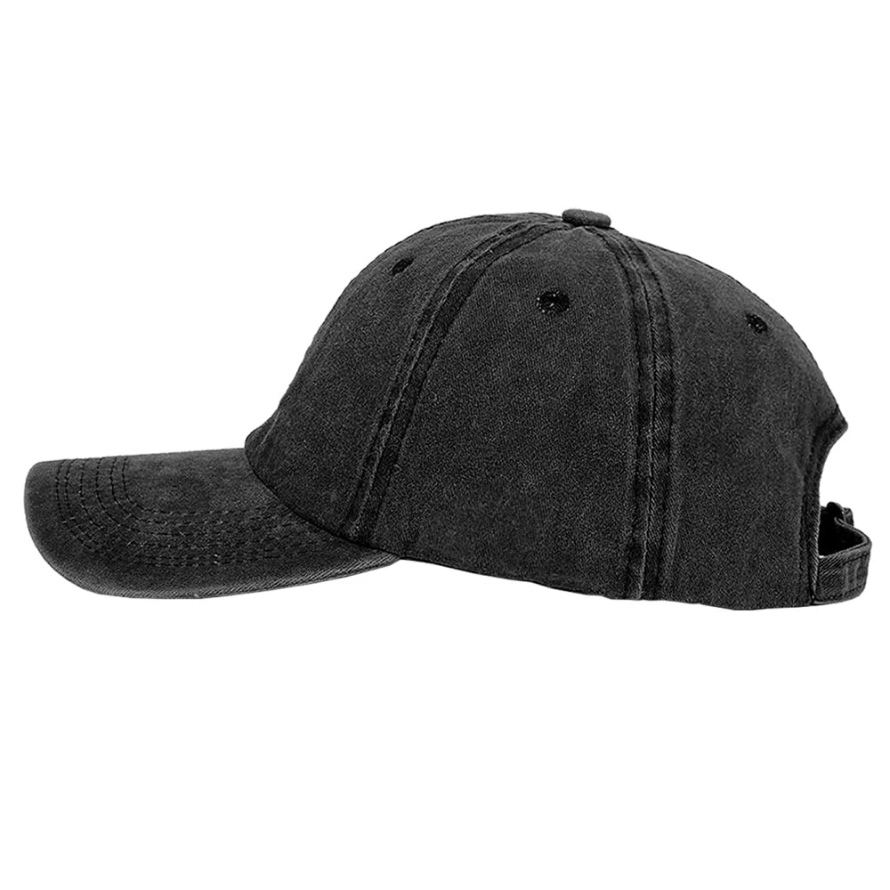 Custom Hat Baseball Cap 100% Washed Cotton Add Your Design Logo Text Photo Black Khaki Customize Caps for Men Women USA Shipping