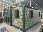 Expandable Container House Prefabricated Modular Home Tiny Living Cabin Portable Studio Glamping Pod Eco Tourism Resort Unit Hot