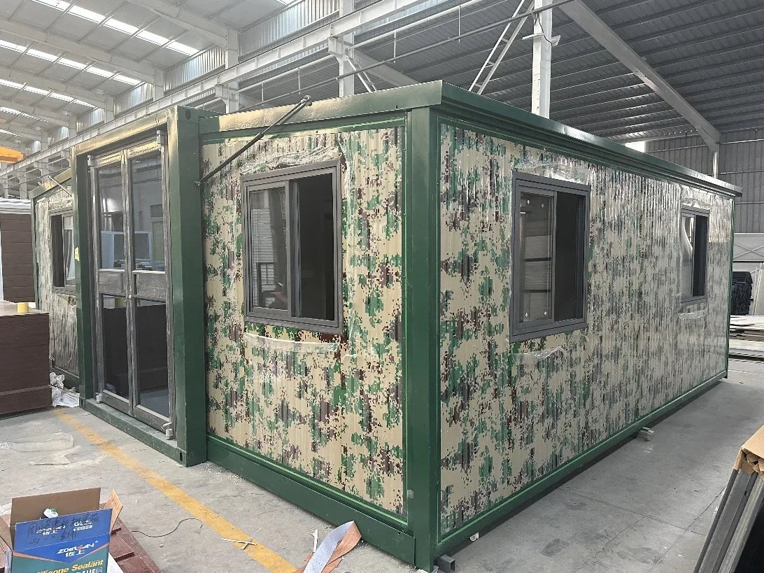 Expandable Container House Prefabricated Modular Home Tiny Living Cabin Portable Studio Glamping Pod Eco Tourism Resort Unit Hot