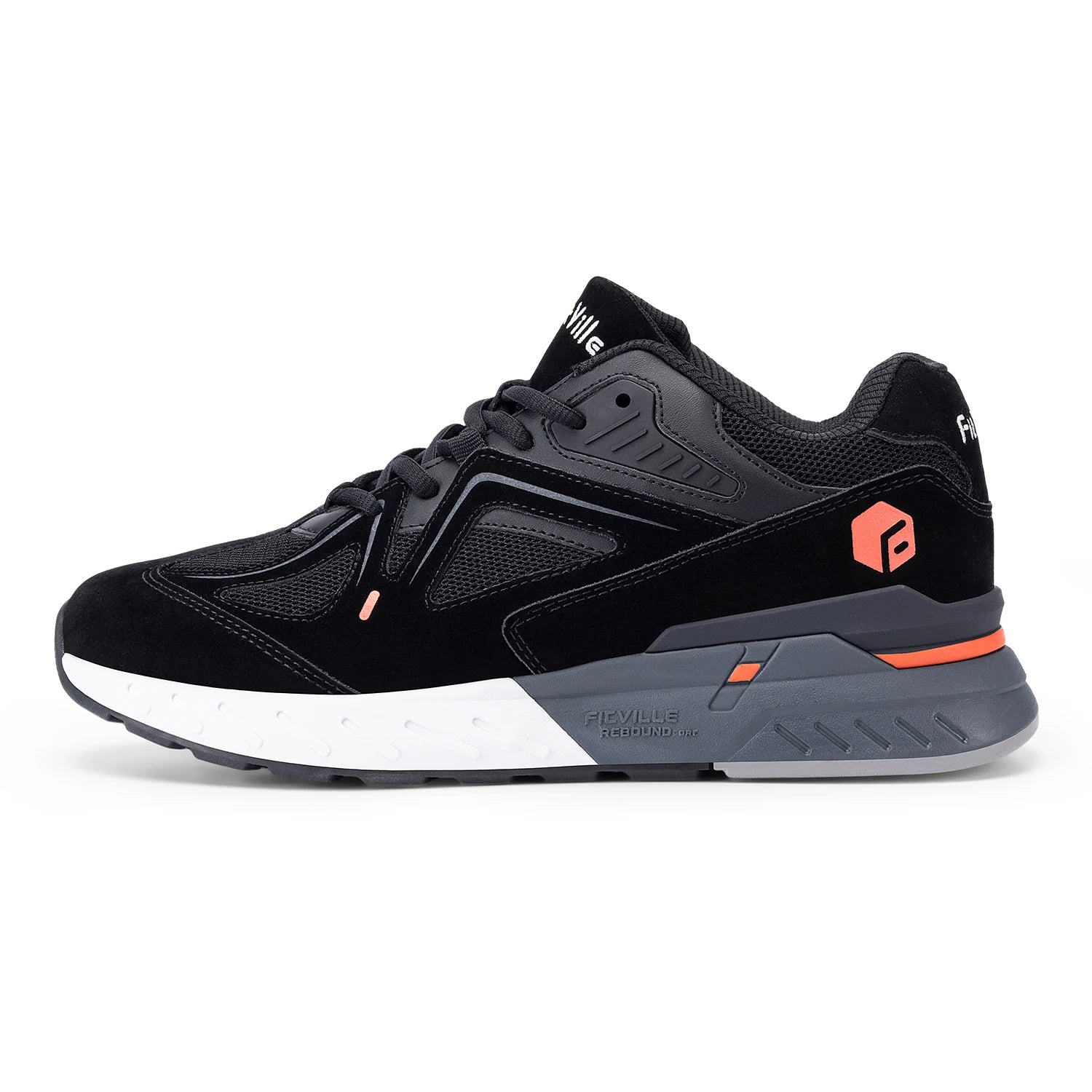 Fittington Walking Shoes For Men Extra Wide Man Shoes Large Size Non-slip Sport Sneakers For Flat Feet Heel Pain Relief