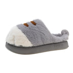 3D Cat Paw Plush Slippers Warm Slip-on House Shoes Comfortable Fluffy Home Slippers Anti Slip Cute Paw Slippers for Men Women