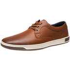 Jousen Men's Fashion Sneakers Classic Retro Casual Shoes for Men Breathable Business Dress Sneaker