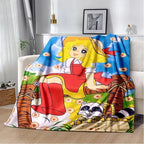 2026 New Style Candy Candy Girl Cartoon Anime Soft Plush Blanket,Flannel Throw Blanket Polyester Blanket